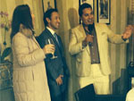 En el centro la Cónsul Honoraria de Guatemala, la abogada Aileen Josephs con Francisco Javier
